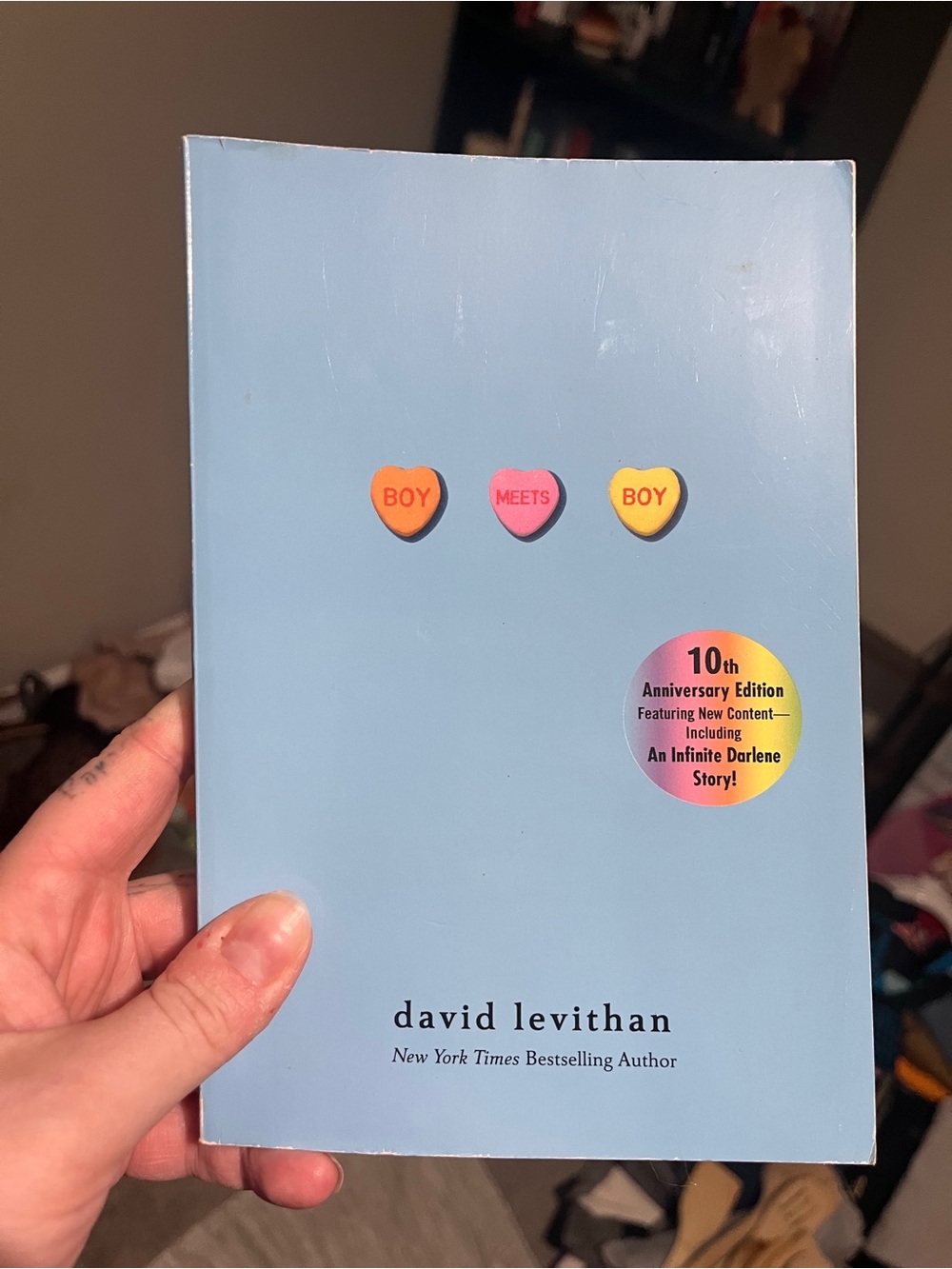 David Levithan Boy Meets Boy (Light Blue Paperback)